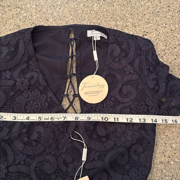 TWOSISTERS The Label Lace Mini Dress *NEW* - Picture 4 of 11